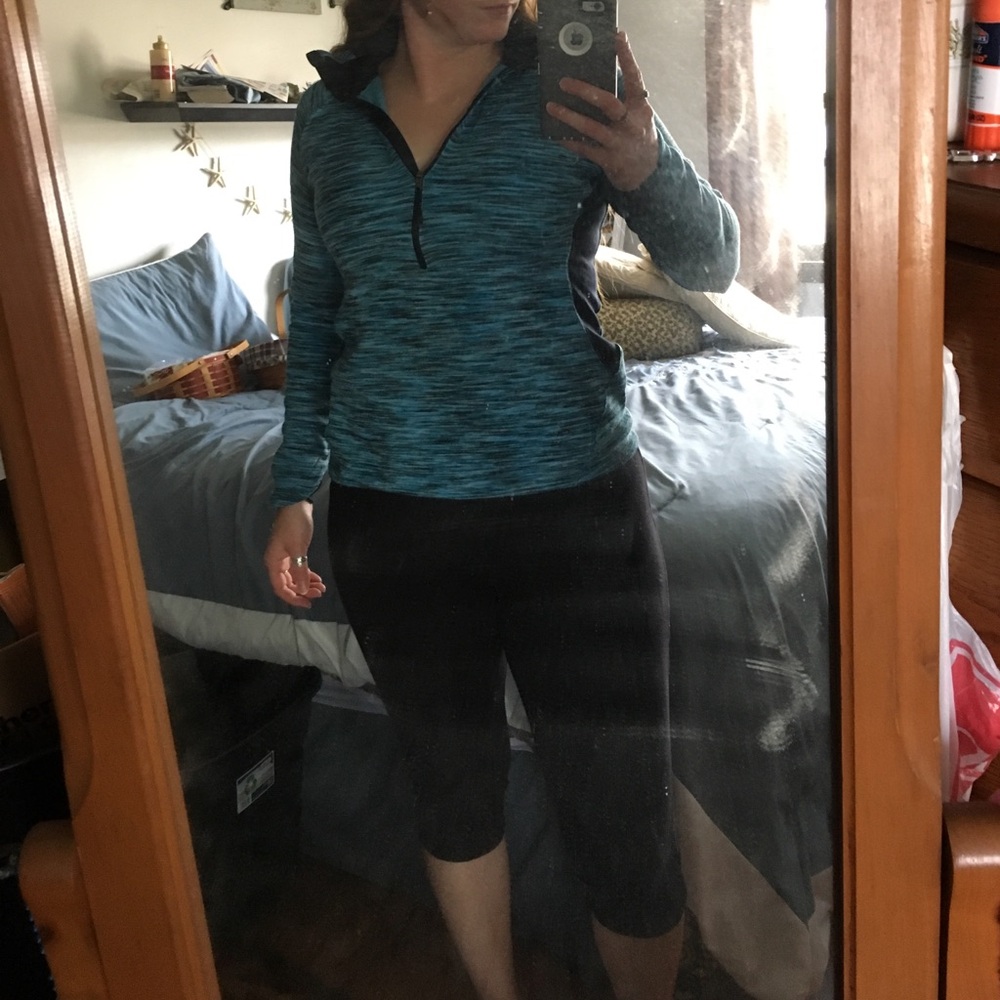 Colombia Light Blue Quarter Zip